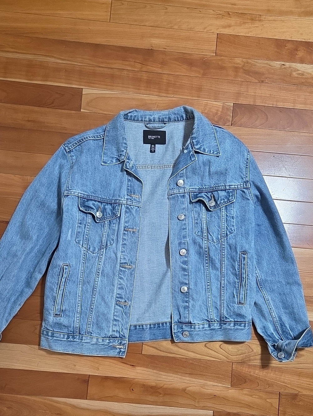 Brunette The Label light blue denim jacket